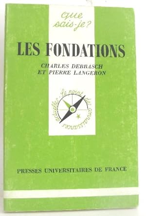 Les fondations