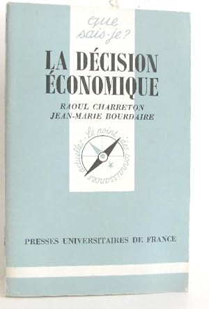 La décision économique