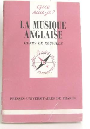 La musique anglaise