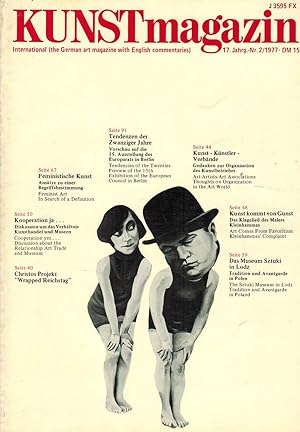 Bild des Verkufers fr KUNSTmagazin International Band 78 (The German art magazine with English commentaries). 17 Jahrg. Nr. 2/1977 zum Verkauf von Paderbuch e.Kfm. Inh. Ralf R. Eichmann