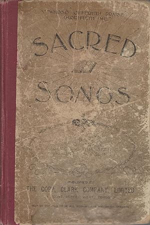 Bild des Verkufers fr Sacred Songs No. 1, Compiled And Arranged For Use In Gospel Meetings, Sunday Schools, Prayer Meetings And Other Religious Services zum Verkauf von BYTOWN BOOKERY