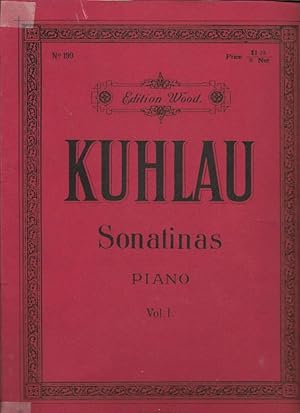 Image du vendeur pour Sonatinas for Piano Vol. I. Op. 20, 55, 59 (Edition Wood No. 199) mis en vente par Bookfeathers, LLC