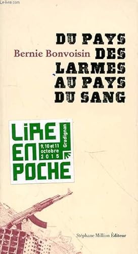 Bild des Verkufers fr AU PAYS DES LARMES AU PAYS DU SANG zum Verkauf von Le-Livre