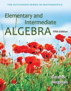 Immagine del venditore per Elementary and Intermediate Algebra (Paperback) venduto da Grand Eagle Retail