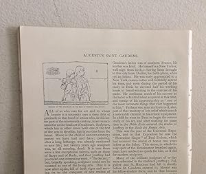 Image du vendeur pour Augustus Saint Gaudens / Saint Gauden's Lincoln mis en vente par Legacy Books II