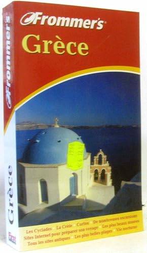 Seller image for Guide Frommer's : Grce for sale by crealivres