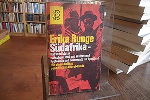 Seller image for Sdafrika. Rassendiktatur zwischen Elend und Widerstand. for sale by Antiquariat Floeder
