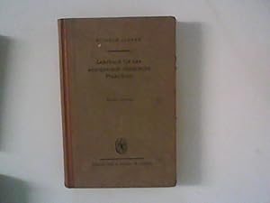 Immagine del venditore per Lehrbuch fr das anorganisch-chemische Praktikum. (Mit Ausnahme der quantitativen Analyse) venduto da ANTIQUARIAT FRDEBUCH Inh.Michael Simon