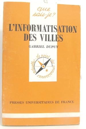 Image du vendeur pour L'informatisation des villes mis en vente par crealivres