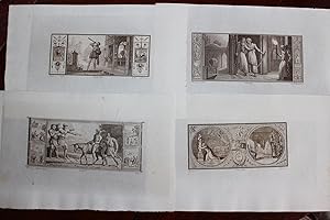 Image du vendeur pour Suite complte des 12 gravures pour Les Fables de La Fontaine - dition du Louvre Firmin Didot. mis en vente par Librairie Trois Plumes