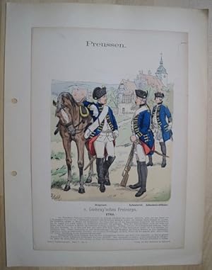 Image du vendeur pour Militaria. Preussen. v. Gschray sches Freicorps 1761 mis en vente par Treptower Buecherkabinett Inh. Schultz Volha