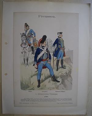 Image du vendeur pour Militaria. Preussen. v. Schony sches Freicorps 1761 mis en vente par Treptower Buecherkabinett Inh. Schultz Volha