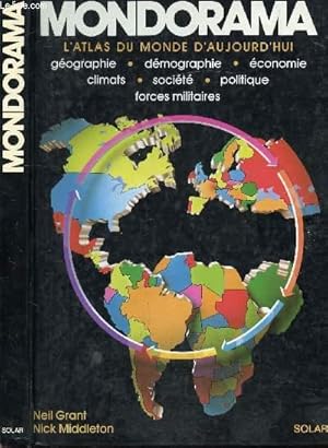 Imagen del vendedor de MONDORAMA - L'ATLAS DU MONDE D'AUJOURD'HUI a la venta por Le-Livre