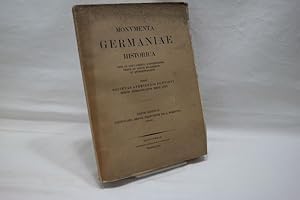 Capitularia regum Francorum, Denuo Edidit Alfredus Boretius (= Monumenta Germaniae Historica; ind...