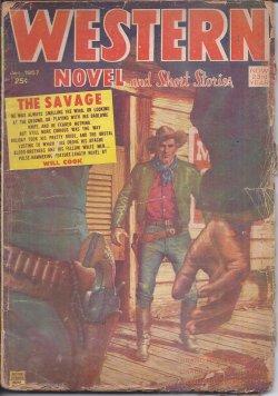 Seller image for WESTERN NOVEL and Short Stories: January, Jan. 1957 for sale by Books from the Crypt