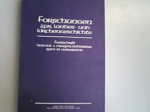 Bild des Verkufers fr Forschungen zur Landes- und Kirchengeschichte : Festschrift Helmut J. Mezler-Andelberg zum 65. Geburtstag. zum Verkauf von Antiquariat Bookfarm