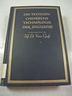 Seller image for Gesamte mechanische Technologie. Chemische Technologie der Zellulose und die Zellulosine. Grafes Handbuch der organischen Warenkunde, Bd. II, 2. Halbband. for sale by Antiquariat Bookfarm