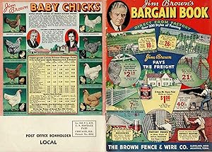 JIM BROWN'S BARGAIN BOOK, THE BROWN FENCE & WIRE CO.