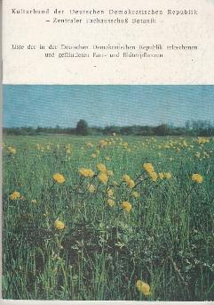 Liste der in der Deutschen Demokratischen Republik erloschenen und gefährdeten Farn- und Blütenpf...