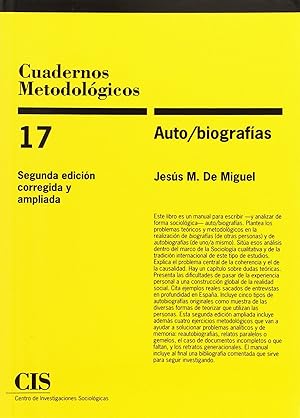 Imagen del vendedor de Auto/biografias a la venta por Imosver