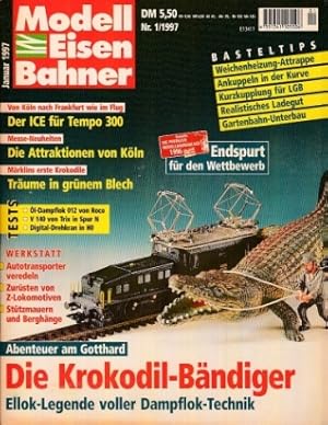 Bild des Verkufers fr Modell Eisenbahner 1997. 12 Hefte. Vollstndiger Jahrgang. zum Verkauf von Antiquariat an der Nikolaikirche