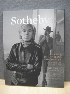 Image du vendeur pour Sotheby's: Celebrity, Disaster and Andy Warhol/The Futur! Is Now!: DIA Moves Forward/Les Lalanne: November 2013 mis en vente par PsychoBabel & Skoob Books