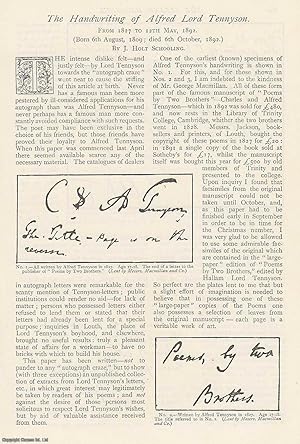 Seller image for The Handwriting of Alfred Lord Tennyson. From 1827 to 12th May 1892. An uncommon original article from The Strand Magazine, 1894. for sale by Cosmo Books