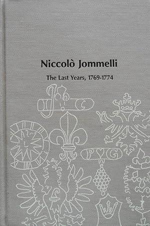 Seller image for Niccolo Jommelli: The Last Years, 1769-1774 (Studies in Musicology, 23) for sale by School Haus Books