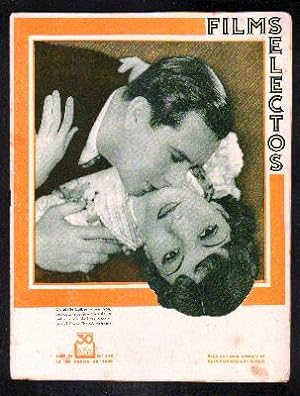 REVISTA FILMS SELECTOS. AÑO IV. Nº 148. 12 DE AGOSTO DE 1933. (SUPLEMENTO ARTISTICO).