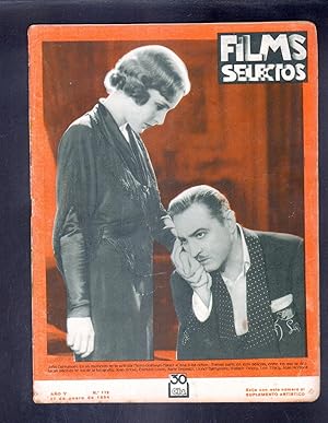 REVISTA FILMS SELECTOS. AÑO V. Nº 172. 27 DE ENERO DE 1934.
