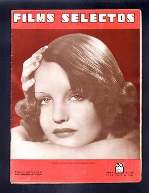 REVISTA FILMS SELECTOS. AÑO V. Nº 178. 10 DE MARZO DE 1934.