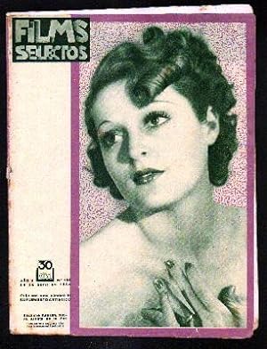 REVISTA FILMS SELECTOS. AÑO V. Nº 185. 28 DE ABRIL DE 1934.