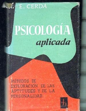 Imagen del vendedor de PSICOLOGIA APLICADA. a la venta por Librera Raimundo