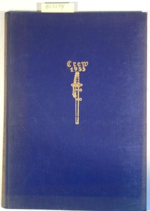 Crew-Buch der Marine-Offiziers-Crew 1933
