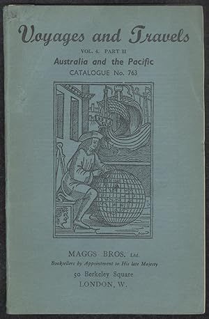 Voyages and Travels. Vol. 4. Part II (2). Australia and the Pacific. Catalog No. 763. (Maggs #763)