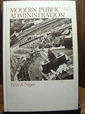 Imagen del vendedor de MODERN PUBLIC ADMINISTRATION (2nd Ed.) a la venta por The Book Abyss