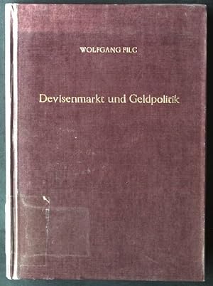 Bild des Verkufers fr Devisenmarkt und Geldpolitik. Verffentlichungen des Instituts fr Empirische Wirtschaftsforschung ; Bd. 20 zum Verkauf von books4less (Versandantiquariat Petra Gros GmbH & Co. KG)