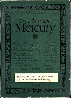 Imagen del vendedor de The American Mercury, Volume XLIII, No. 170, February, 1938 a la venta por Cat's Curiosities