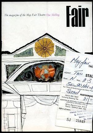 Seller image for Beyond the Fringe: Souvenir Theatre Programme Performed at May Fair Theatre, Stratton Street, London + Stalls Ticket (20th March 1965) for sale by Little Stour Books PBFA Member