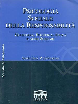 Immagine del venditore per Psicologia sociale della responsabilita' venduto da Librodifaccia