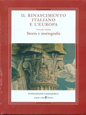 Seller image for Il Rinascimento italiano e l'Europa vol.1 Storia e storiografia for sale by Librodifaccia