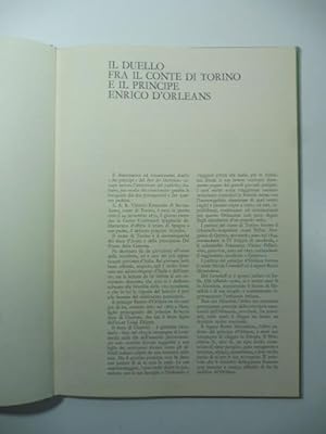 Immagine del venditore per Il duello fra il conte di Torino e il principe Enrico d'Orleans venduto da Coenobium Libreria antiquaria