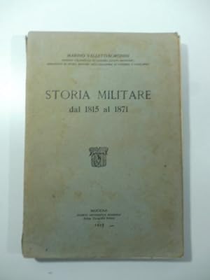 Storia militare dal 1815 al 1871