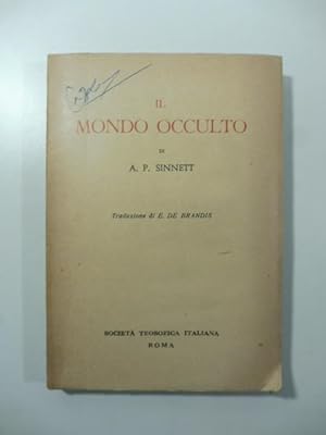 Bild des Verkufers fr Il mondo occulto. Traduzione di E. De Brandis zum Verkauf von Coenobium Libreria antiquaria