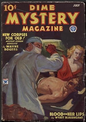 Dime Mystery Magazine, 1934 July.