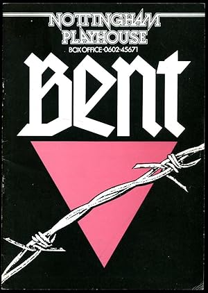 Seller image for Bent: Souvenir Theatre Programme Performed at Nottingham Playhouse for sale by Little Stour Books PBFA Member