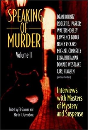 Bild des Verkufers fr Gorman, Ed (editor) | Speaking of Murder: Volume II | Unsigned First Edition Trade Paper Book zum Verkauf von VJ Books