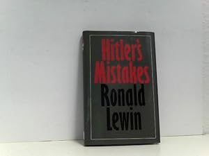 Immagine del venditore per Hitler's Mistakes venduto da ABC Versand e.K.