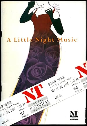 Image du vendeur pour A Little Night Music: Souvenir Theatre Programme Performed at Olivier Theatre, London + Tickets mis en vente par Little Stour Books PBFA Member