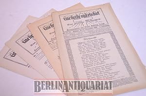 Seller image for Eine Herde und ein Hirt. Eine christliche Wochenschrift. Einzlhefte zusammen for sale by BerlinAntiquariat, Karl-Heinz Than